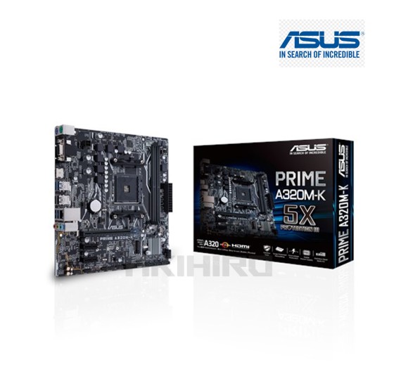 MAINBOARD (เมนบอร์ด) AM4  ASUS PRIME A320M-K  mATX